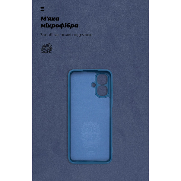 Фото - Чохол для смартфона Armorstandart ICON for Infinix Smart 10 4G Camera cover Dark Blue (ARM87467)