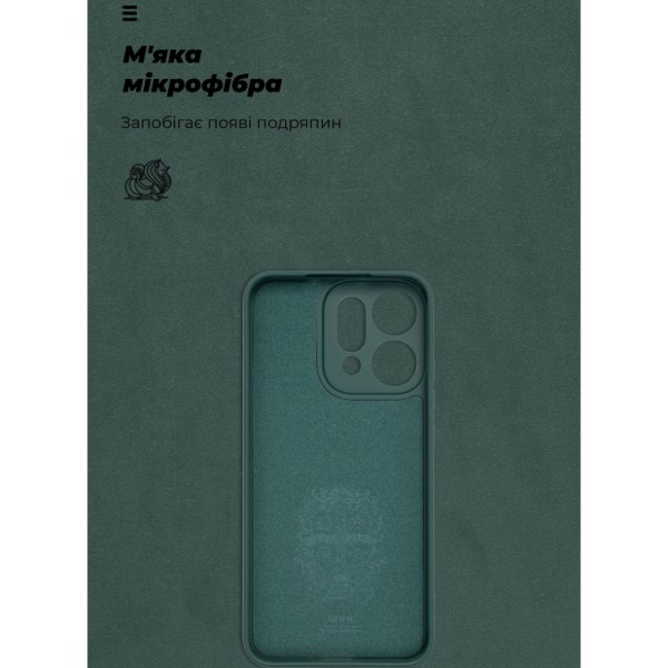 Фото - Чехол для смартфона Armorstandart ICON for OPPO Reno14 5G Camera cover Dark Green (ARM87565)