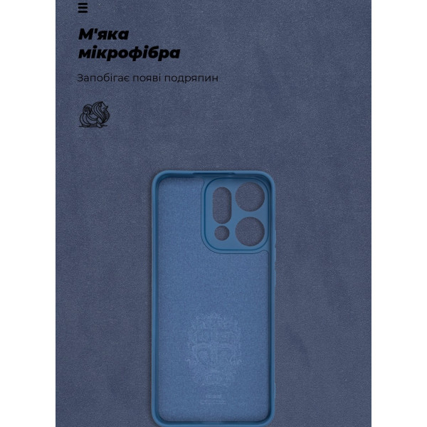 Фото - Чохол для смартфону Armorstandart ICON for OPPO Reno14 Pro 5G Camera cover Dark Blue (ARM87569)