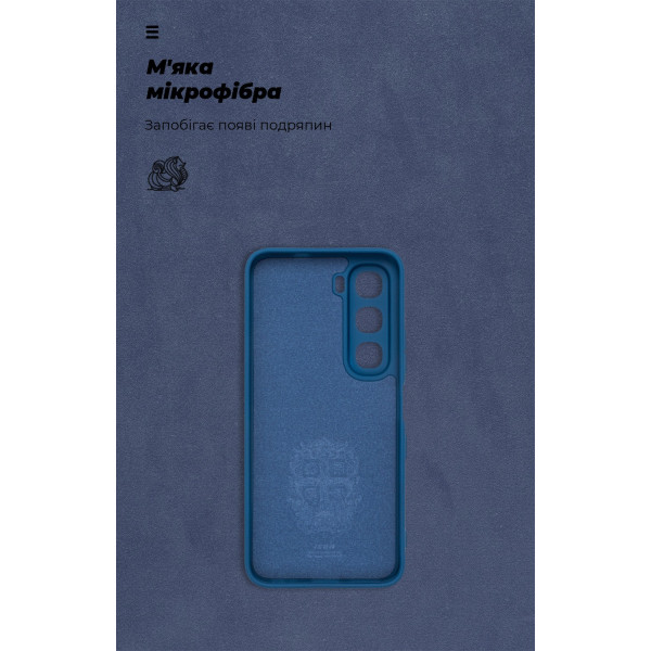 Фото - Чохол для смартфону Armorstandart ICON for Infinix Hot 60i 4G Camera cover Dark Blue (ARM87894)