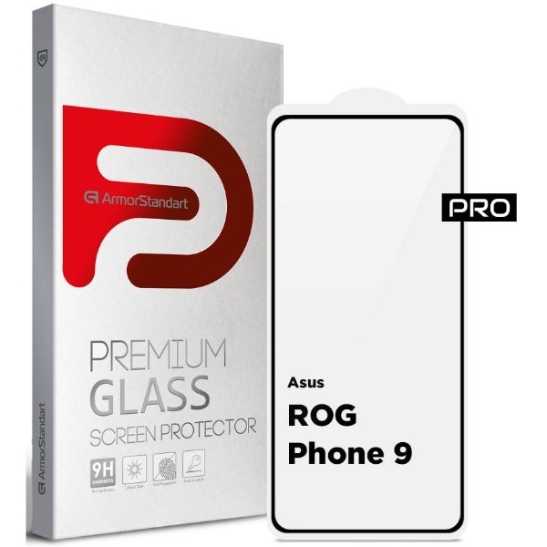 Фото - Захисне скло для смартфону Armorstandart Pro for Asus ROG Phone 9 (ARM87962) Фото - Захисне скло для смартфону Armorstandart Pro for Asus ROG Phone 9 (ARM87962)