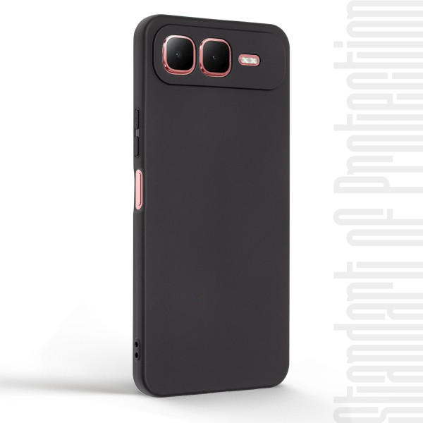 Фото - Чохол для смартфону Armorstandart Matte Slim Fit for Infinix Smart 10 Plus 4G Camera cover Black (ARM87993)
