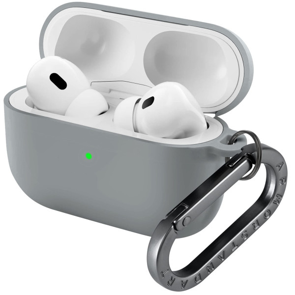 Фото - Чохол для навушників Armorstandart Hang Case for Apple AirPods Pro 3 Light Grey (ARM88275)