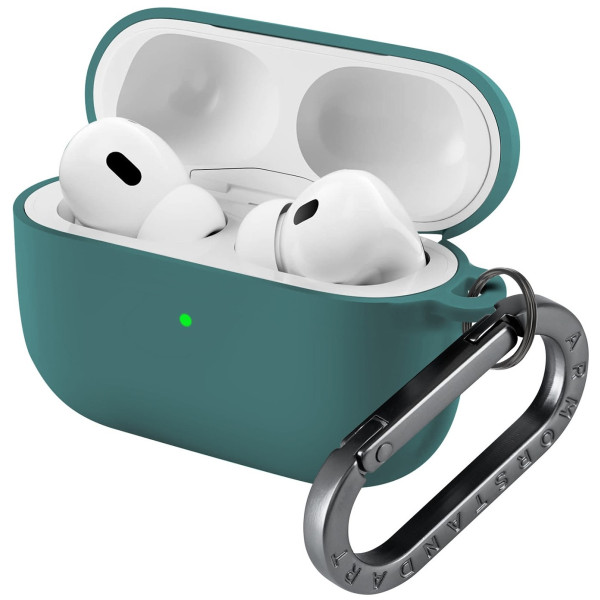 Фото - Чохол для навушників Armorstandart Hang Case for Apple AirPods Pro 3 Needle Green (ARM88279)
