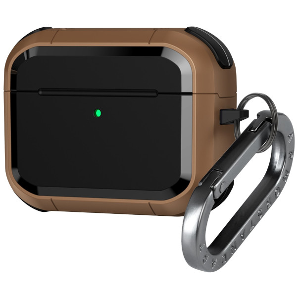 Фото - Чохол для навушників Armorstandart Panzer for Apple Airpods Pro 3 Brown (ARM88287)