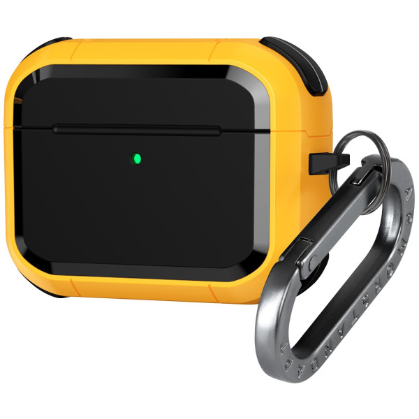 Фото - Чохол для навушників Armorstandart Panzer for Apple Airpods Pro 3 Gold (ARM88288)