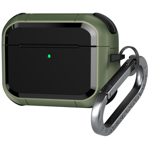 Фото - Чохол для навушників Armorstandart Panzer for Apple Airpods Pro 3 Olive Green (ARM88289)