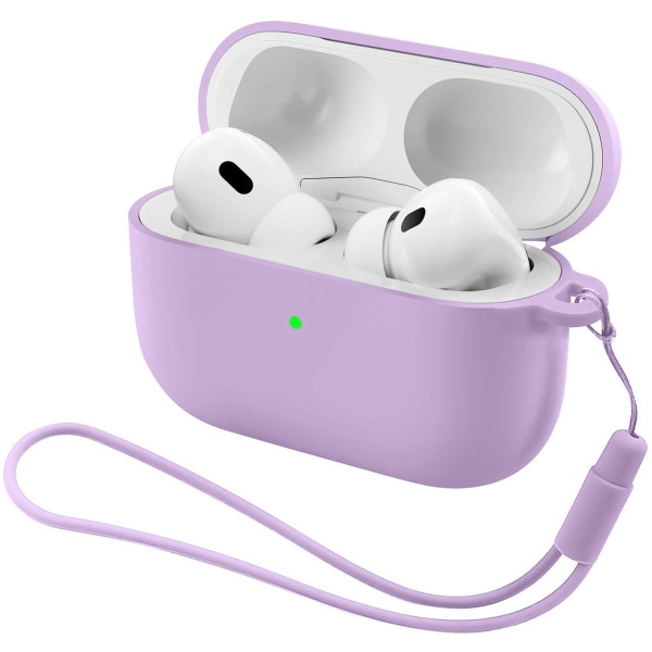 Фото - Чехол для наушников Armorstandart Silicone Case with straps for Apple Airpods Pro 3 Pink Purple (ARM88298) Фото - Чехол для наушников Armorstandart Silicone Case with straps for Apple Airpods Pro 3 Pink Purple (ARM88298)