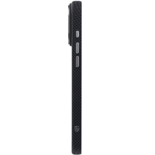 Фото - Чохол для смартфону Armorstandart LikeCarbon2 MagCase for Apple iPhone 17 Pro Max Kevlar Black (ARM88377)