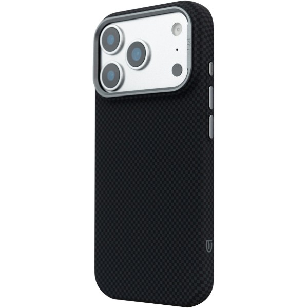 Фото - Чохол для смартфону Armorstandart LikeCarbon2 MagCase for Apple iPhone 17 Pro Max Kevlar Black (ARM88377)