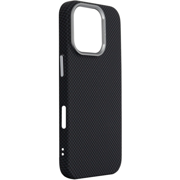 Фото - Чохол для смартфону Armorstandart LikeCarbon2 MagCase for Apple iPhone 16 Pro Kevlar Black (ARM88381)