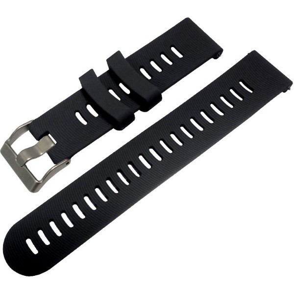 Фото - Ремінець для смарт-годинника Armorstandart Silicone Soft Watch Strap 20mm Black (ARM88468)