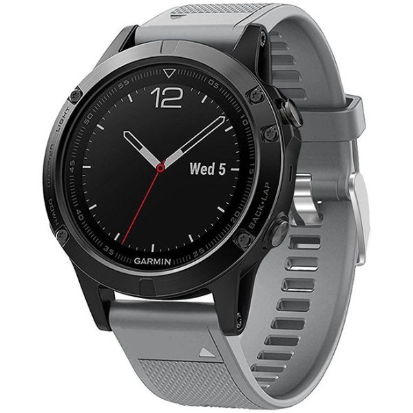 Фото - Ремінець для смарт-годинника Armorstandart Silicone Line for Garmin 22mm Grey (ARM88488)