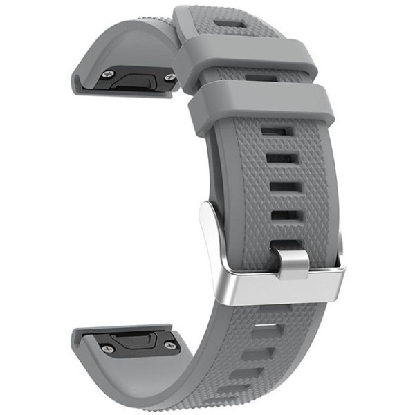 Фото - Ремінець для смарт-годинника Armorstandart Silicone Line for Garmin 22mm Grey (ARM88488)