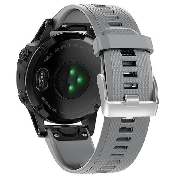Фото - Ремінець для смарт-годинника Armorstandart Silicone Line for Garmin 22mm Grey (ARM88488)