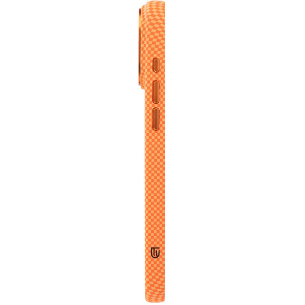 Фото - Чохол для смартфону Armorstandart LikeCarbon2 MagCase for Apple iPhone 17 Pro Kevlar Orange (ARM88556)