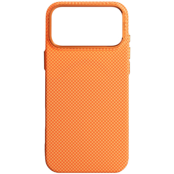 Фото - Чохол для смартфону Armorstandart LikeCarbon2 MagCase for Apple iPhone 17 Pro Kevlar Orange (ARM88556)