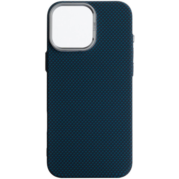 Фото - Чохол для смартфону Armorstandart LikeCarbon2 MagCase for Apple iPhone 16 Pro Max Kevlar Dark Blue (ARM88593)