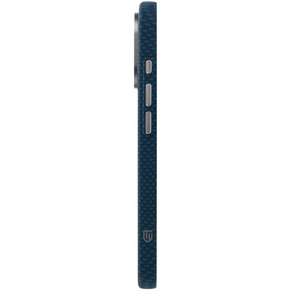 Фото - Чохол для смартфону Armorstandart LikeCarbon2 MagCase for Apple iPhone 17 Kevlar Dark Blue (ARM88613)