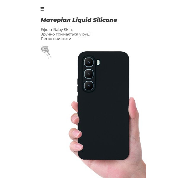 Фото - Чехол для смартфона Armorstandart ICON for Infinix Hot 60 Pro 4G Camera cover Black (ARM88672)