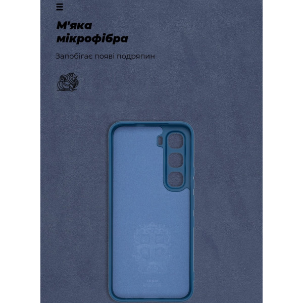 Фото - Чохол для смартфону Armorstandart ICON for Infinix Hot 60 Pro 4G Camera cover Dark Blue (ARM88673)