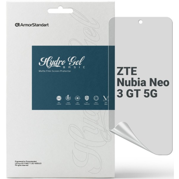 Фото - Захисна плівка для смартфону Armorstandart Matte for ZTE Nubia Neo 3 GT 5G (ARM88884) Фото - Захисна плівка для смартфону Armorstandart Matte for ZTE Nubia Neo 3 GT 5G (ARM88884)