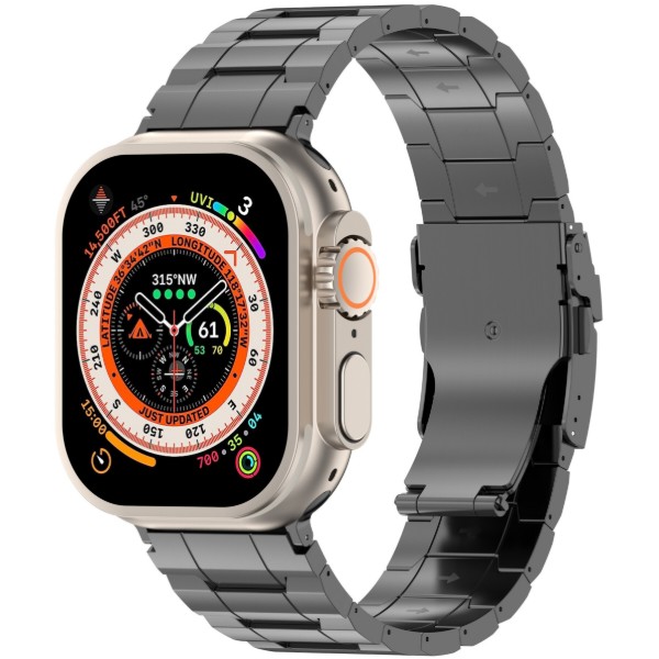 Фото - Ремешок для смарт-часов Armorstandart Metal for Apple Watch 42 (Series 11-10)/41/40/38 Grey (ARM88949)