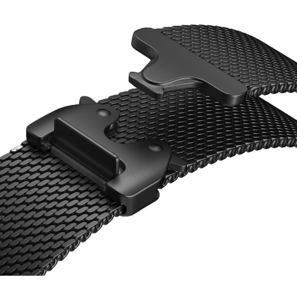 Фото - Ремінець для смарт-годинника Armorstandart Milanese UltraLock for Apple Watch 42 (Series 11-10)/41/40/38 Black (ARM88954)