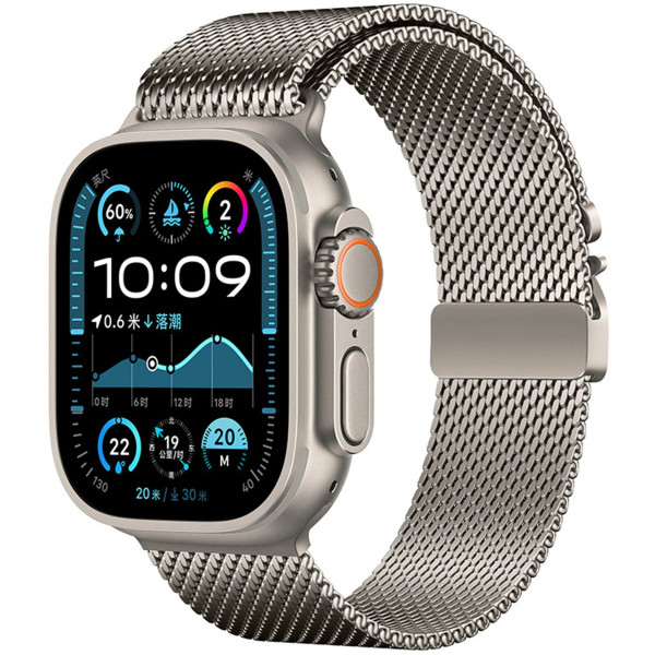 Фото - Ремінець для смарт-годинника Armorstandart Milanese UltraLock for Apple Watch 42 (Series 11-10)/41/40/38 Titanium (ARM88955) Фото - Ремінець для смарт-годинника Armorstandart Milanese UltraLock for Apple Watch 42 (Series 11-10)/41/40/38 Titanium (ARM88955)