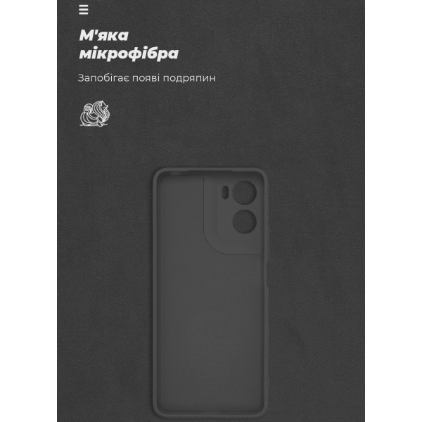 Фото - Чехол для смартфона Armorstandart ICON for Motorola G06 4G Camera cover Black (ARM89058)