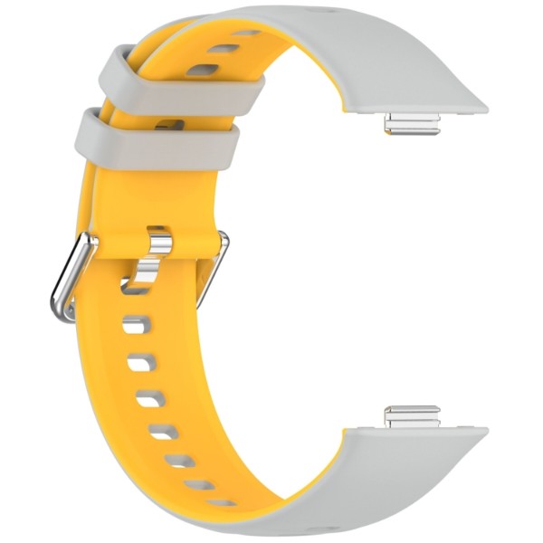 Фото - Ремешок для смарт-часов Armorstandart  for Huawei Watch Fit 3 / 4 / 4 Pro Grey Yellow (ARM89073)