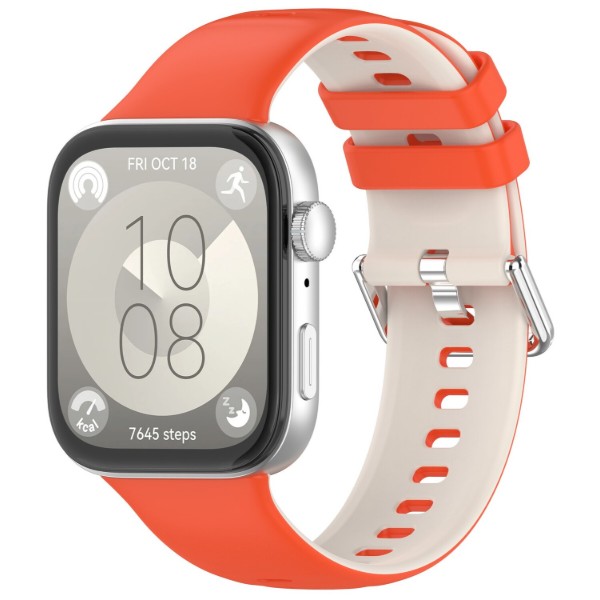 Фото - Ремешок для смарт-часов Armorstandart  for Huawei Watch Fit 3 / 4 / 4 Pro Orange Cream (ARM89075)