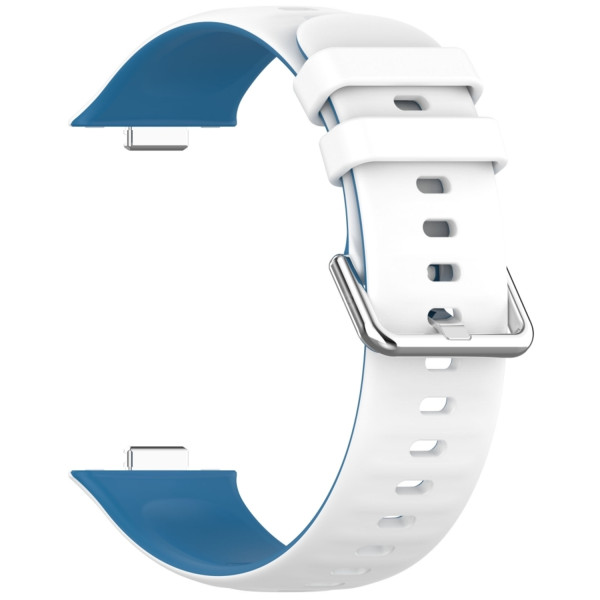 Фото - Ремінець для смарт-годинника Armorstandart 
for Huawei Watch Fit 3 / 4 / 4 Pro White Blue (ARM89076)
