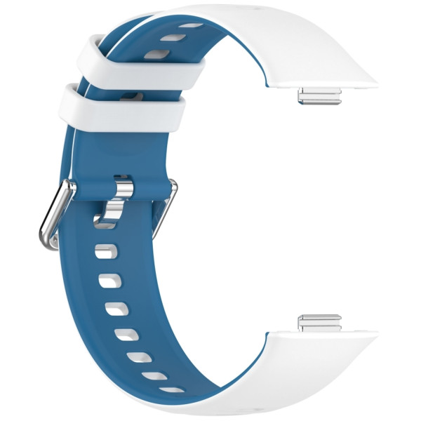Фото - Ремінець для смарт-годинника Armorstandart 
for Huawei Watch Fit 3 / 4 / 4 Pro White Blue (ARM89076)