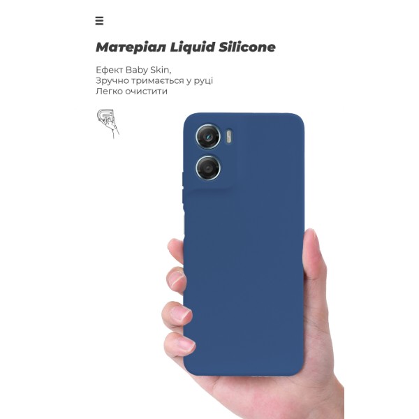 Фото - Чехол для смартфона Armorstandart ICON for Motorola G06 Power 4G Camera cover Dark Blue (ARM89094)