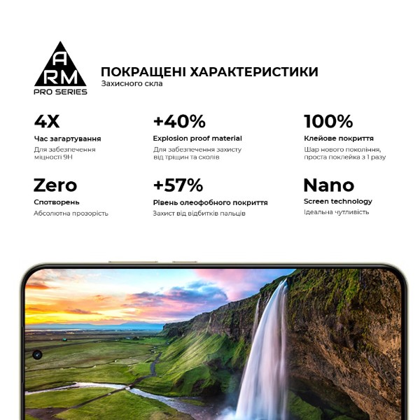 Фото - Захисне скло для смартфону Armorstandart Pro 
for Realme 15T 5G (ARM89124)