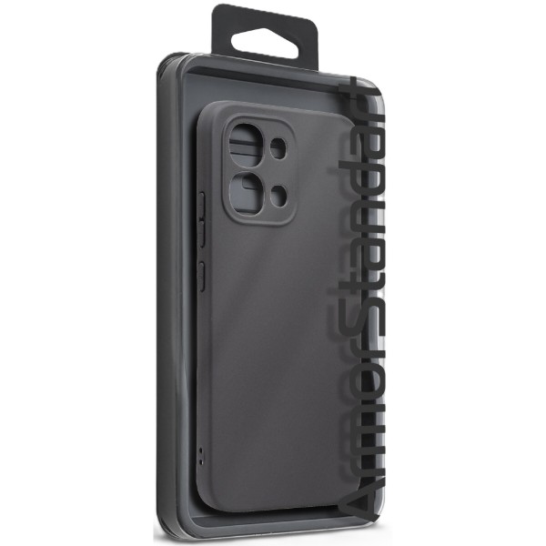 Фото - Чохол для смартфону Armorstandart Matte Slim Fit
 
for OPPO A6 Pro 4G Camera cover Black (ARM89186)