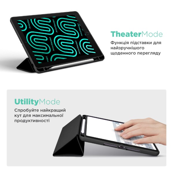 Фото - Чохол для планшету Armorstandart Smart Fold Pen for Xiaomi Redmi Pad 2 Pro Black (ARM89201)