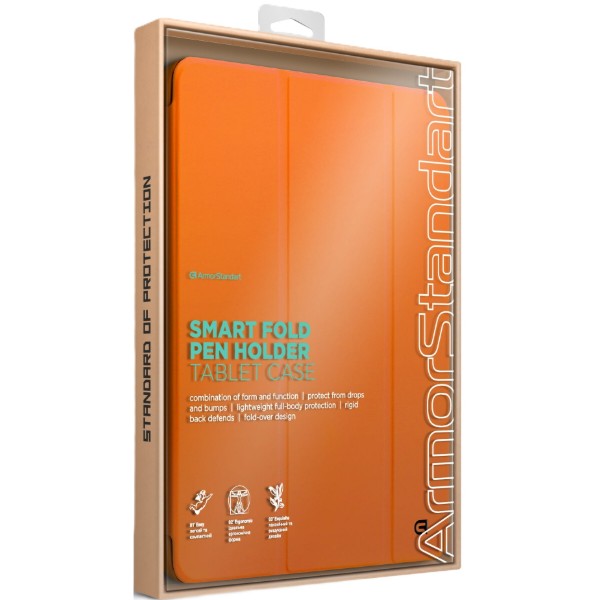 Фото - Чохол для планшета Armorstandart Smart Fold Pen for Apple iPad Air 11 2026 / 2025 / 2024 Orange (ARM89222)