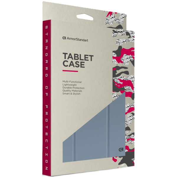 Фото - Чохол для планшету Armorstandart Smart Fold Pen for Samsung Galaxy Tab A11 Lavender Grey (ARM89303)
