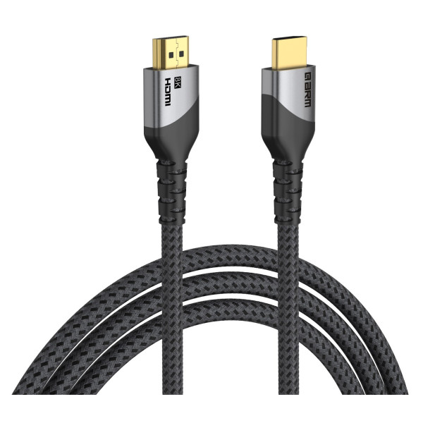 Фото - Кабель HDMI Armorstandart HDMI - HDMI 2.1 8K 5m Black (ARM89320) Фото - Кабель HDMI Armorstandart HDMI - HDMI 2.1 8K 5m Black (ARM89320)