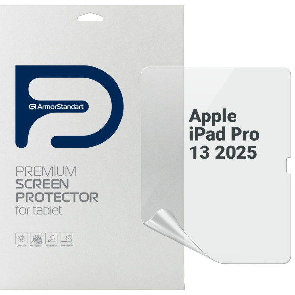 Фото - Захисна плівка для планшету Armorstandart for Apple iPad Pro 13 2025 (ARM89475) Фото - Захисна плівка для планшету Armorstandart for Apple iPad Pro 13 2025 (ARM89475)