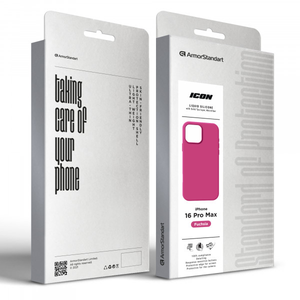 Фото - Чехол для смартфона Armorstandart ICON2 MagSafe for Apple iPhone 16 Pro Fuchsia (ARM81319)