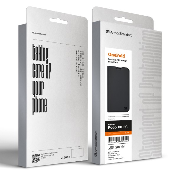 Фото - Чехол для смартфона Armorstandart OneFold Case for Xiaomi Poco F9 Ultra 5G Black (ARM92755)