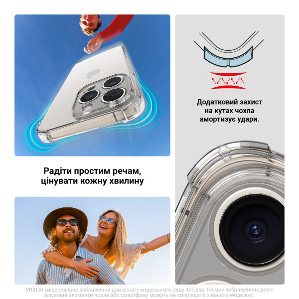 Фото - Чохол для смартфону Armorstandart Air Force for OPPO A6K 4G / A6X 4G Camera cover Clear (ARM90143)