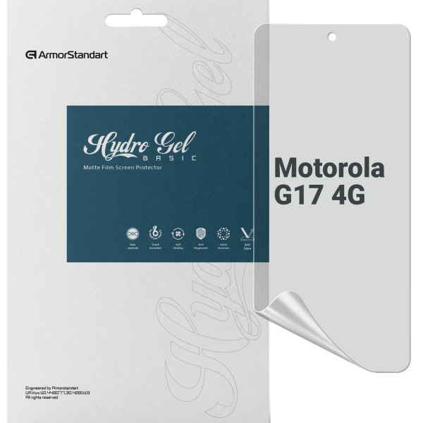 Фото - Защитная пленка для смартфона Armorstandart Matte for Motorola G17 4G (ARM91340)