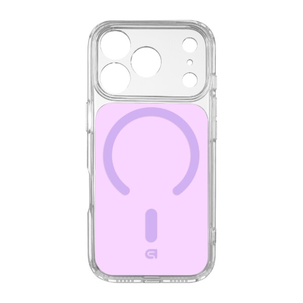 Фото - Чехол для смартфона Armorstandart Clear Hybrid MagCase for Apple iPhone 18 Pro / 17 Pro Lavender (ARM91745)