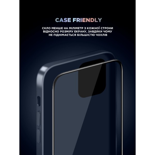 Фото - Захисне скло для смартфону Armorstandart Supreme Black Icon for Apple iPhone 18 Pro Max (ARM91940)