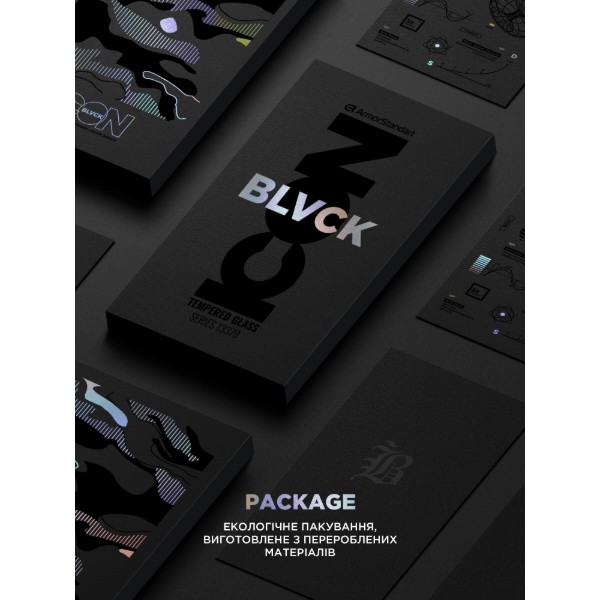 Фото - Захисне скло для смартфону Armorstandart Supreme Black Icon for Apple iPhone 18 Pro Max (ARM91940)