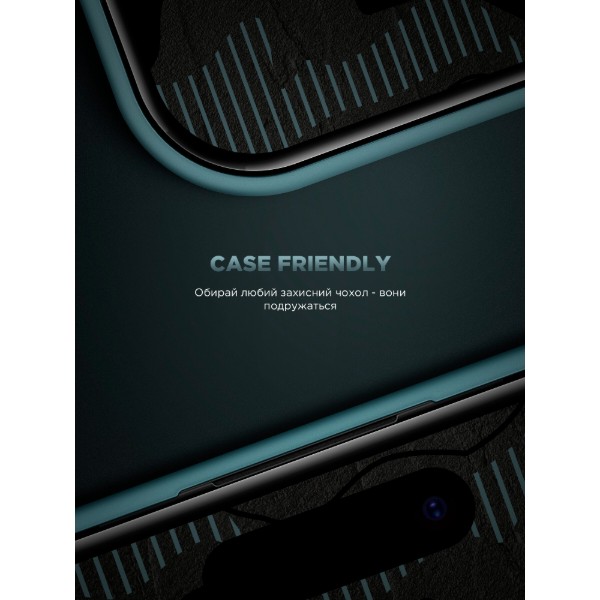 Фото - Захисне скло для смартфону Armorstandart Infinity Black Icon 2.75D for Apple iPhone 18 Pro (ARM91944)